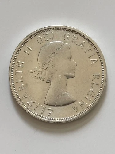 1964 CANADIAN SILVER DOLLAR Charlottetown Centennial Brilliant Uncirculated