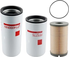 LF14000NN Oil Fuel Filter Kit For Cummins ISX15 ISX12 ISX16 10-17 Kenworth T680