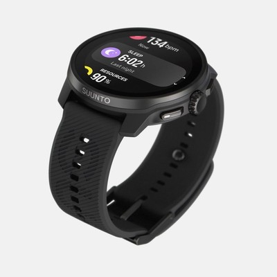 Suunto RACE S Smartwatch 45 mm Schwarz Schwarze Lünette aus Edelstahl ALL BLACK