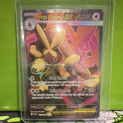 The Pokemon Company Mega Lopunny EX 115/094 Me02 Ultra Rare Full Art Holo ENG