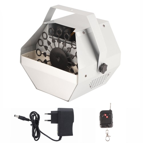 Automatic Bubbles Machine 25W Mini Portable Remote Control Switch Cordless EU CS - Picture 6 of 12