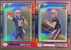 2024 Donruss Optic Drake Maye Pink Prizm Lot of 2 Rated Rookies