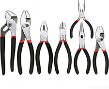 7pcs. Pliers And Wrench Set Craftsman Hand Tools Linesman Hardened Cutting Edges 7pcs. Pliers And Wrench Set Craftsman Hand Tools Linesman Hardened Cutting Edges