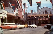 Jackson CA Street Scene Columbia Wholesale Supply c1950s-60s Vintage Postcard