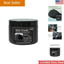 Molybdenum Disulfide Powder 4 oz 99 Percent Purity 8000 Mesh Dry Lubricant