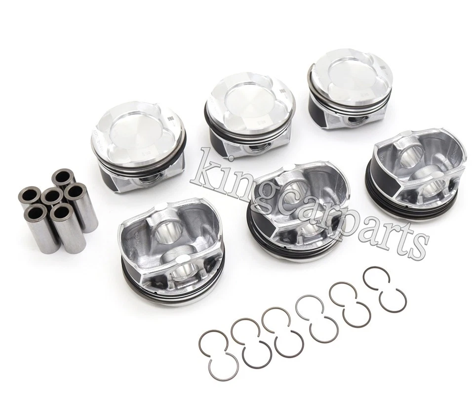 Juego de 6 anillos de pistón Mahle Φ84 mm +0,50 para BMW 335i 435i 535i X3 X4 X5 N55B30A Foto 2 de 4