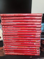 Nintendo Switch Game Cases Lot Of 17 - Empty Cases - Mario, Zelda, Minecraft 