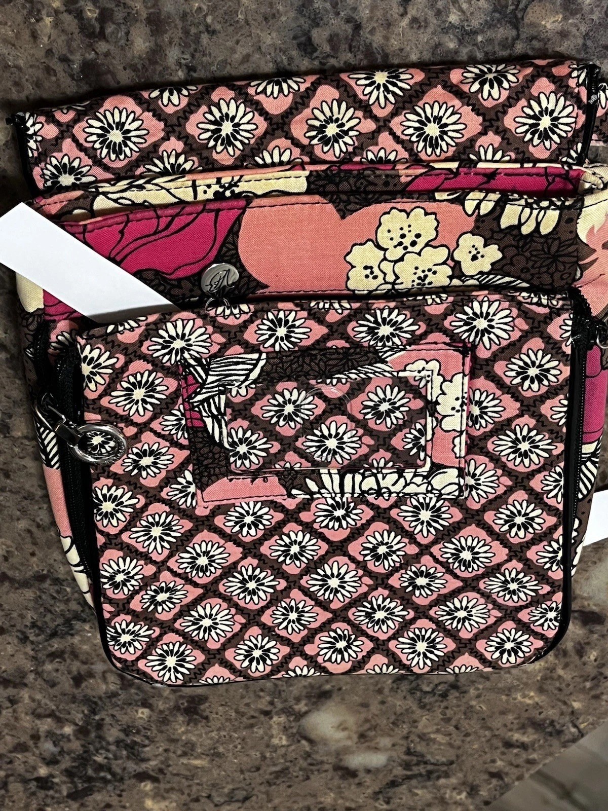 Vera Bradley Patchwork Mini Hipster Crossbody Jav… - image 9