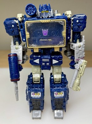 Hasbro Transformers Netflix Soundwave War for Cybertron Siege 6'' Figure Loose