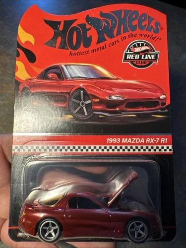 2024 Hot Wheels RLC Red Line Club  1993 Mazda RX-7 R1 Red Fast ship 🔥🔥