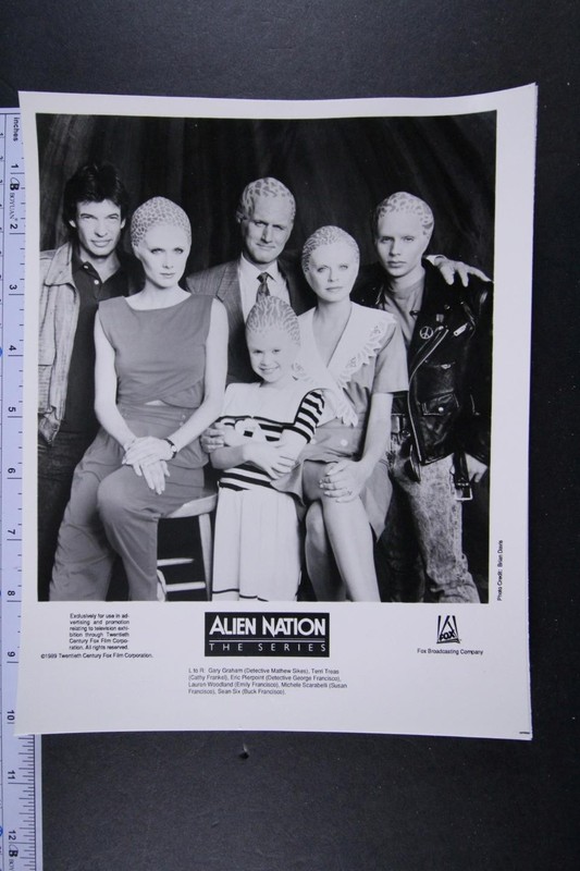 Seven 1989 ALIEN NATION Type 1 TV Press SCI-FI Photos~(id3276)
