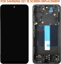 INCELL For Samsung Galaxy S21 FE LCD display Touch screen Digitizer with Frame