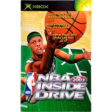  Manual Only NBA Inside Drive 2003 - Microsoft Xbox Tested Authentic