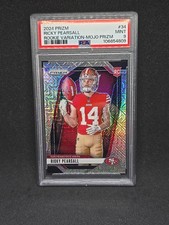 2024 Prizm Ricky Pearsall Rookie Variation Mojo Prizm /25 #34 PSA 9