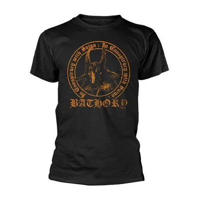 Plastic Head Bathory 'in Conspiracy with Satan' Black T-Shirt XXL - Bild 1 von 2