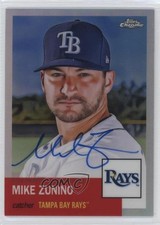 2022 Topps Chrome Platinum Anniversary Refractor 111/199 Mike Zunino Auto i6j