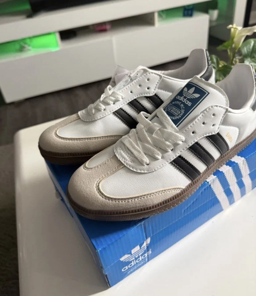Adidas Samba OG • White/Black/Gum | Taille 40 - Photo 3/4