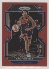 2022 Panini Prizm WNBA Red Prizm 118/199 Sam Thomas #148 11ba