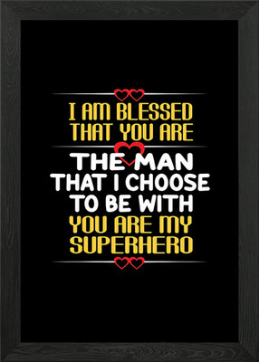 I Am Blessed That You Are Gerahmtes Wandbild Poster Leinwanddruck Bild