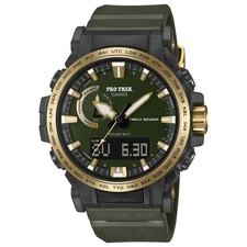 CASIO PRO TREK PRW-61ANS-3JR 30th Anniversary Analog Men's Watch Gold Green