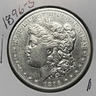 New Listing1896-S MORGAN SILVER DOLLAR , XF DETAILS
