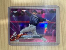 2018 Topps Chrome Update #HMT35 Michael Soroka Pink Refractor RC