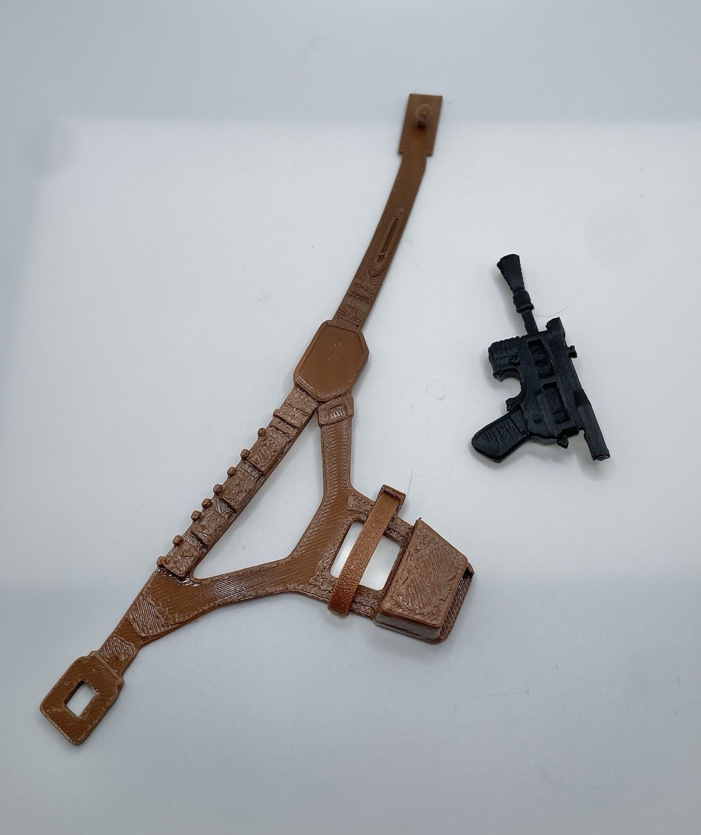 Vintage Han Solo Replacement Part REPRO Belt Holster Blaster Gun 1978 12”