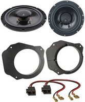 Dietz 85Watt 16,5Cm 2-Wege Lautsprecher FüR Citroen Jumpy 07-16 FronttüR Auto Bo