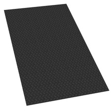 Utility Truck Bed Mat, All Weather Truck Bed Liner Mat black 4 x 6 FT