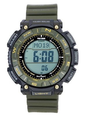 Casio Pro Trek Solar Sports Biobasiertes Harz PRG-340ANS-3 100M Herrenuhr