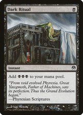 MTG - Dark Ritual - Duel Decks: Phyrexia vs. the Coalition - X1 - (NM) - #D5347