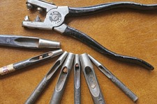 Leather punch tools and eyelet punch