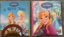 Lot of 2 Disney Frozen Books Story Reader Me Reader A Royal Visit