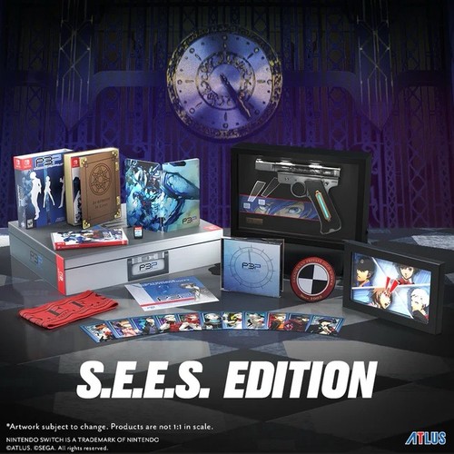 Limited Run NSW #213 Persona 3 Portable S.E.E.S. Edition Collectors Edition