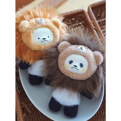 1PCS Planet Bear PanPan DoDo Lion Shaped Design 5.5'' Plush Doll Collectible