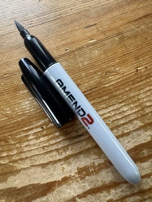 Amend2 Discreet Self Defense Pen Marker Full-length G10 Core