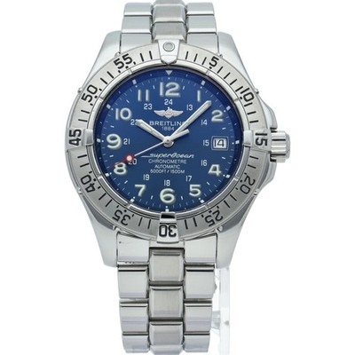 Used Breitling Super Ocean Steelfish A17360 A183C89PRS SS Men's Watch