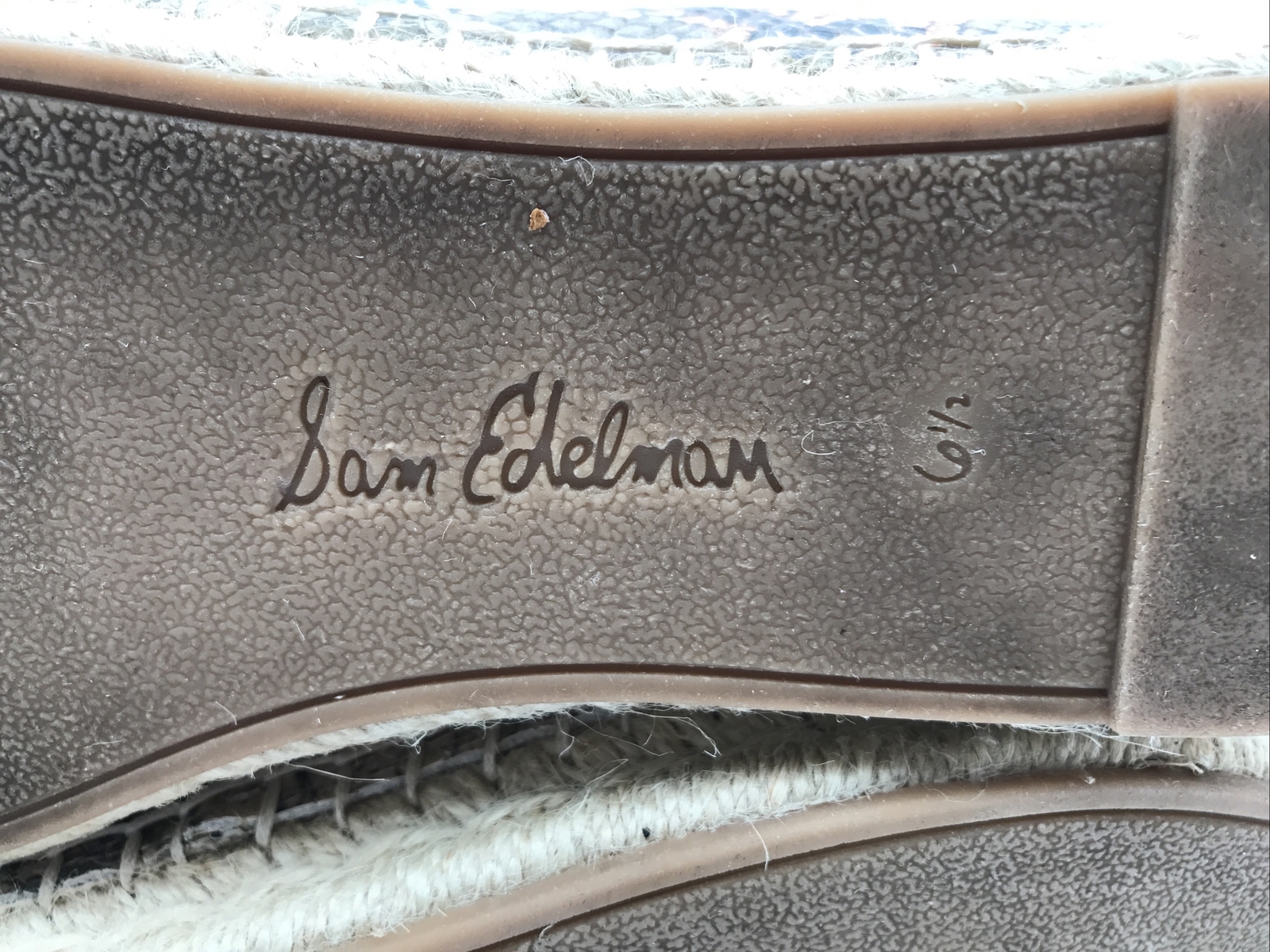 Sam Edelman Leather Snake Print Python Espadrille… - image 4