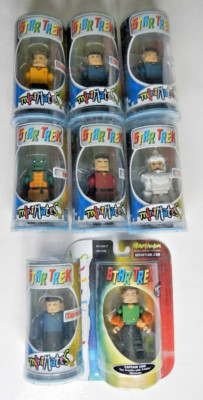 Star Trek The Original Series 3'' MiniMates Complete Set + Exclusive Kirk + Error