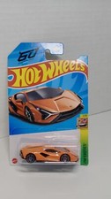 NEW 2023 Hot Wheels H CASE Lamborghini Sian FKP 37 ORANGE