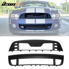 Fits 10-14 Ford Mustang Gt500 Oe Factory Style Upper Lower Grille Center Grill