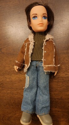 Bratz Boyz 2003 Doll boy brat jacket denim jean pants shoes outfit