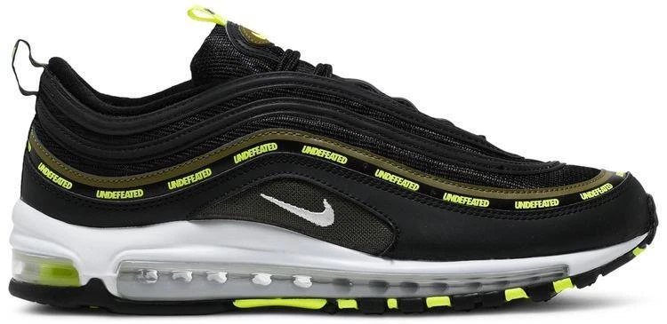 Nike Undefeated x Air Max 97 Black Volt for Sale | Authenticity