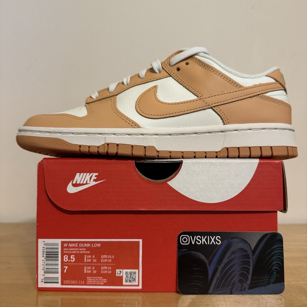 Nike Dunk Low Harvest Moon White Women