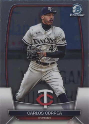 Carlos Correa 2013 Bowman Chrome Blue Refractor /250 B #BCP100