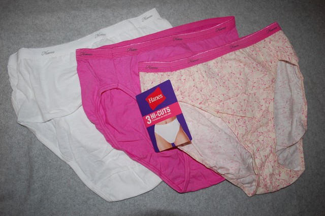 hanes microfiber hi cut briefs