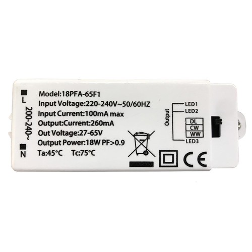 LED 2D Bulkhead Light 12 W IP65 CCT Ceiling / Wall Light Opal 5yr Warranty - Afbeelding 6 van 9