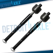 Both (2) Front Inner Tie Rod End Links Set for 2001 2002 2003 Toyota Highlander
