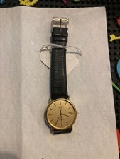 Logines 9 Ct Vintage Mens Watch