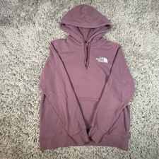 The North Face Never Stop Exploring Hoodie Women's Sz M Mauve Pocket Drawstring